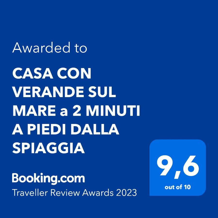 Casa Con Verande Sul Mare A 2 Minuti A Piedi Dalla Spiaggia Custonaci Exterior photo